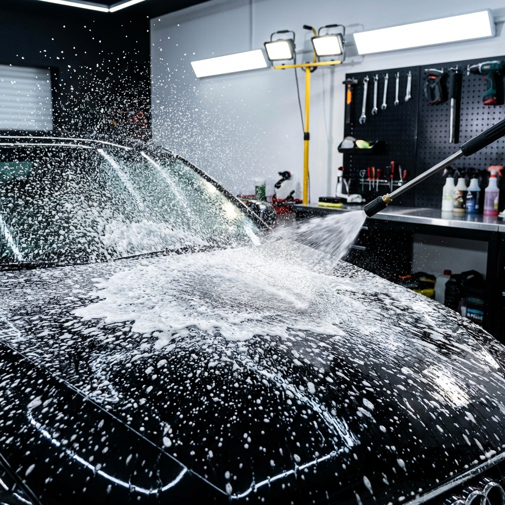 Aktywna piana i mycie