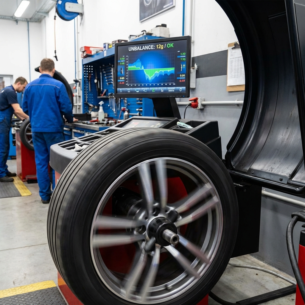 Wyważanie kół laserowe